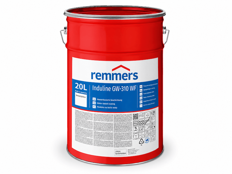 Remmers Induline GW-310 WF, Tiefschwarz (juoda), 20 l (paskutiniai likučiai) Remmers Induline GW-310 WF, Tiefschwarz (juoda), 20 l (paskutiniai likučiai)